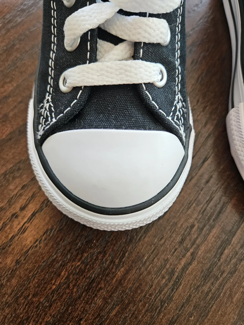 Converse All Star Black White Shoes Toddler Size 8 Sneakers